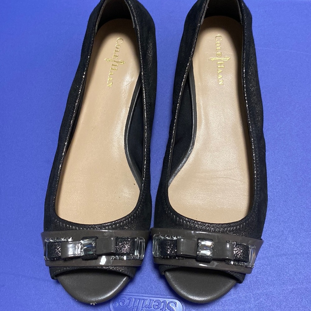 Cole Haan Nike Air open toe ballet flat
